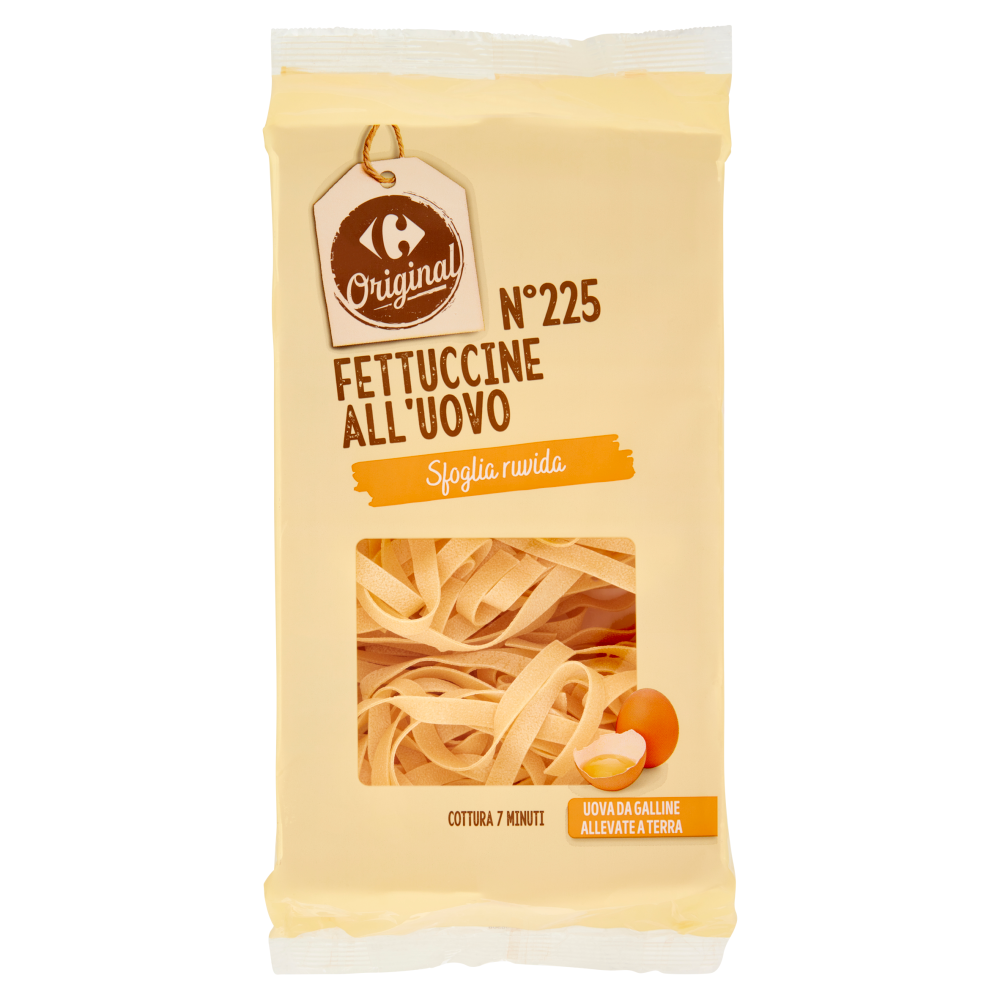 Carrefour Original N° 225 Fettuccine all'Uovo 250 g