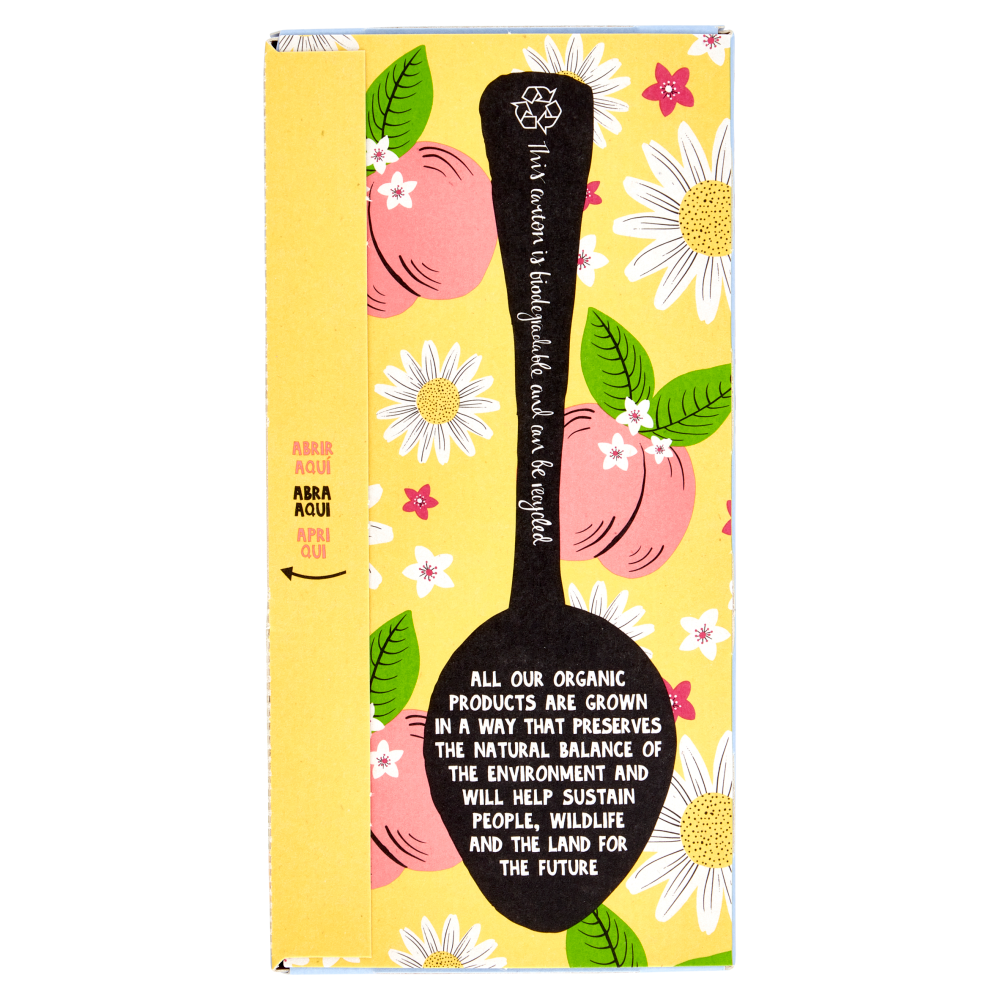 CUPPER Infuso Biologico Camomilla e Pesca, Tisana Rilassante Fruttata e Delicata, 20 Bustine 30 g