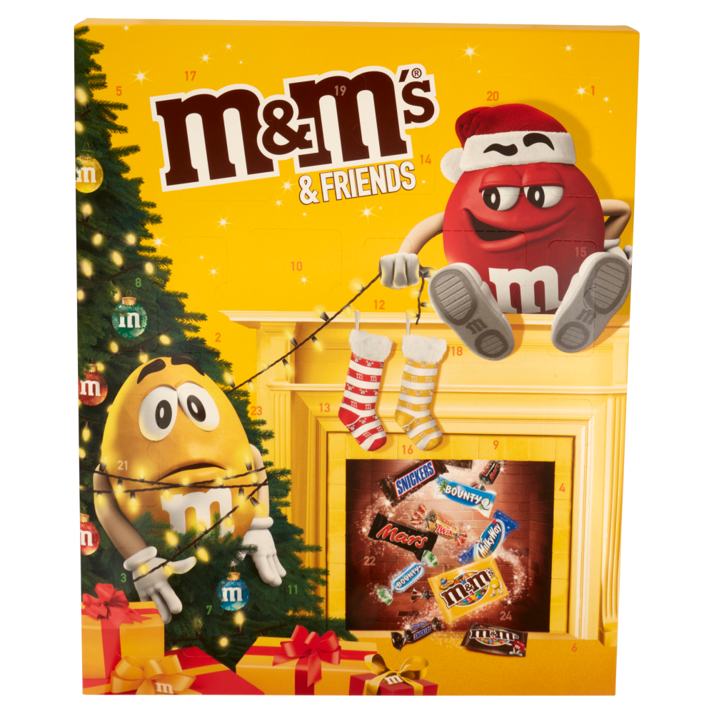 m&m's & Friends Calendario dell'Avvento 361 g