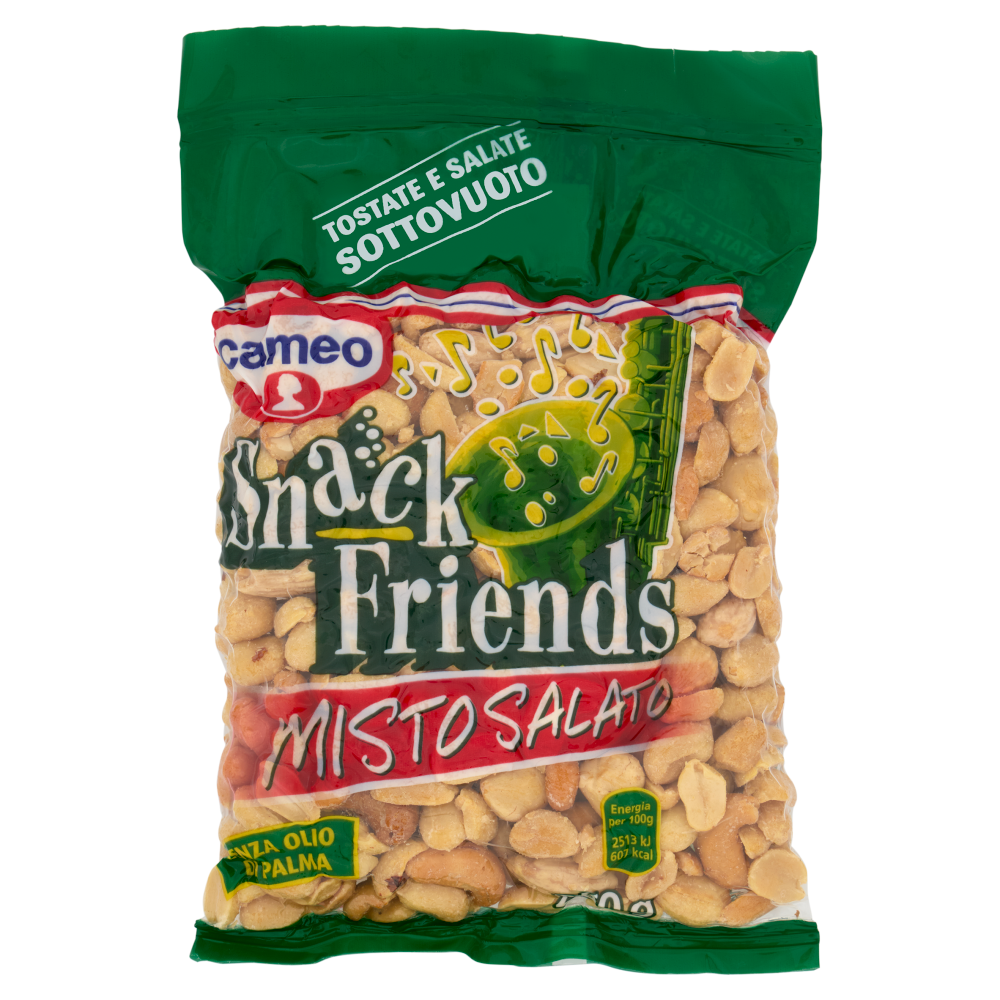 cameo Snack Friends Misto Salato Tostate e Salate Sottovuoto 250 g