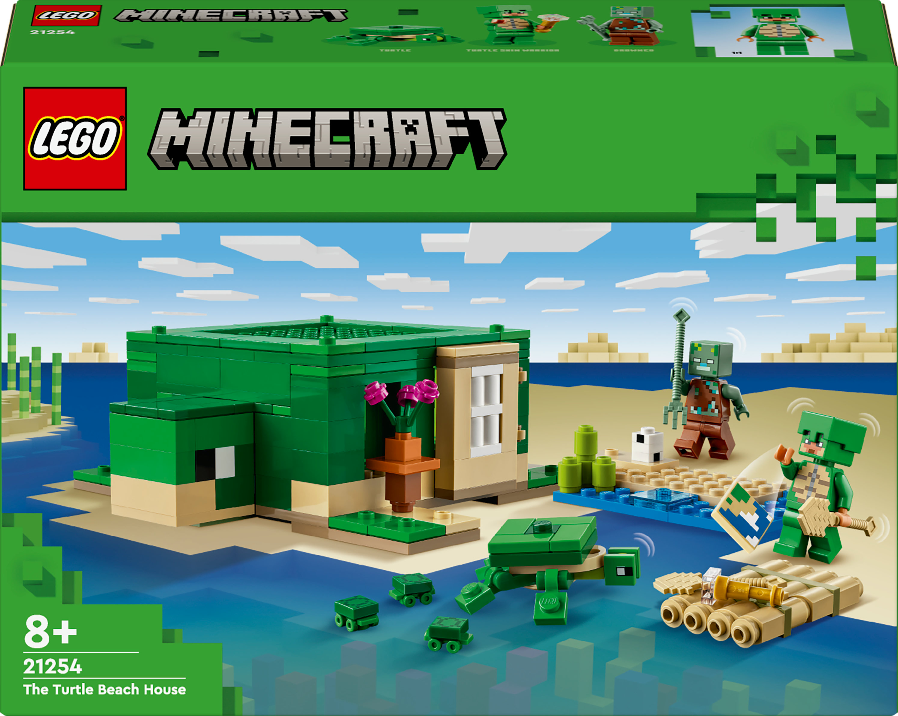 LEGO Minecraft Beach House della tartaruga