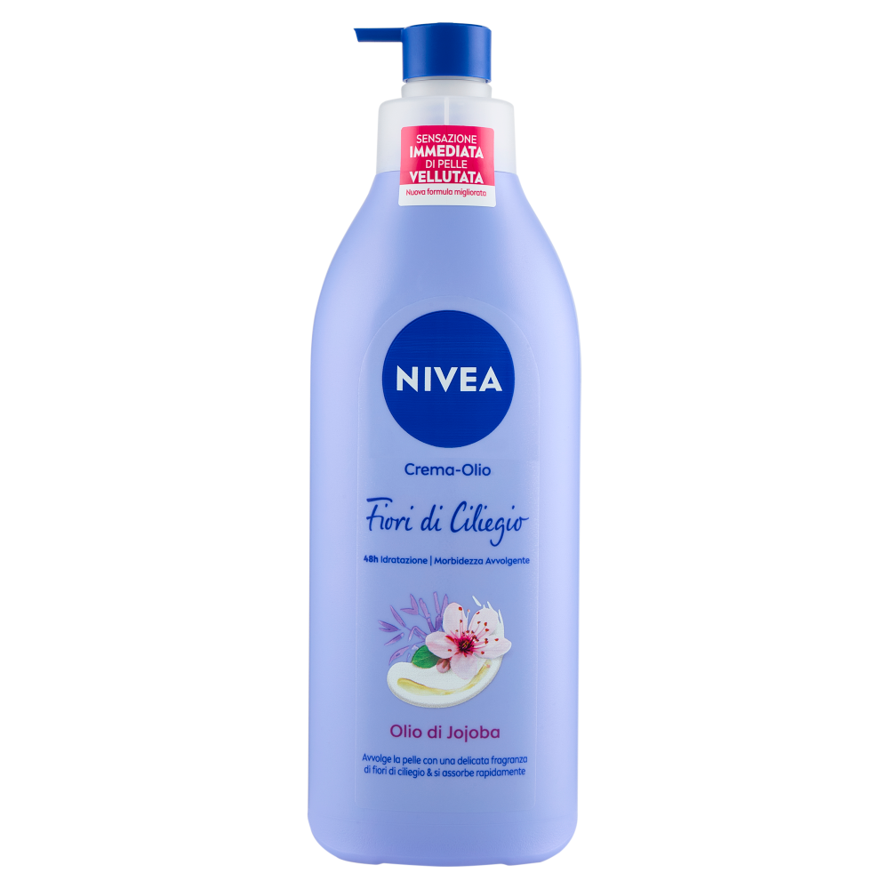 Nivea Crema-Olio Fiori di Ciliegio Olio di Jojoba 400 ml
