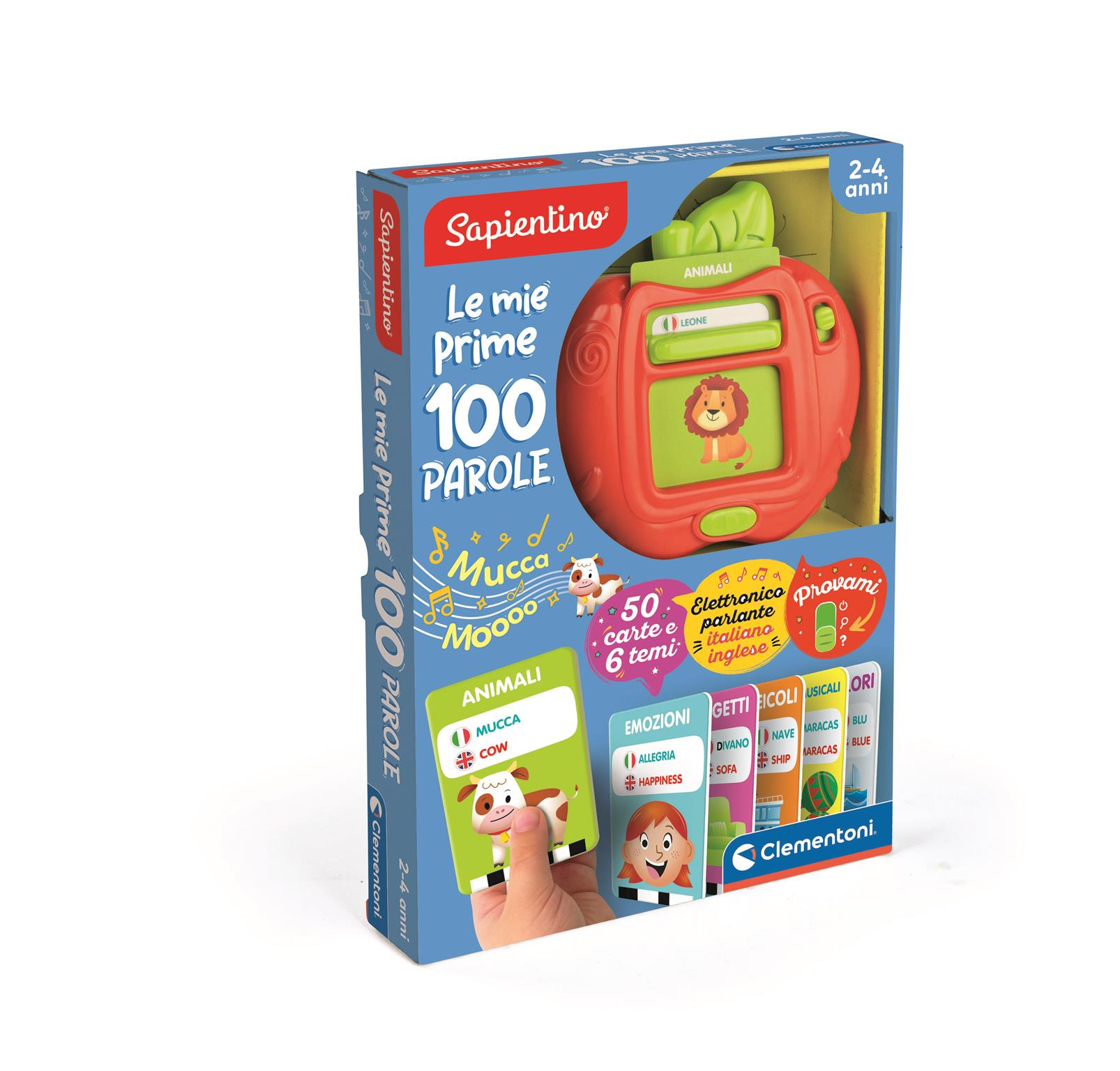 Clementoni Sapientino Le Mie Prime 100 Parole