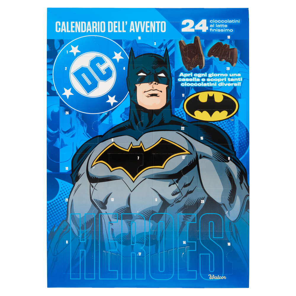 Walcor Calendario dell'Avvento DC Heroes Batman 200 g
