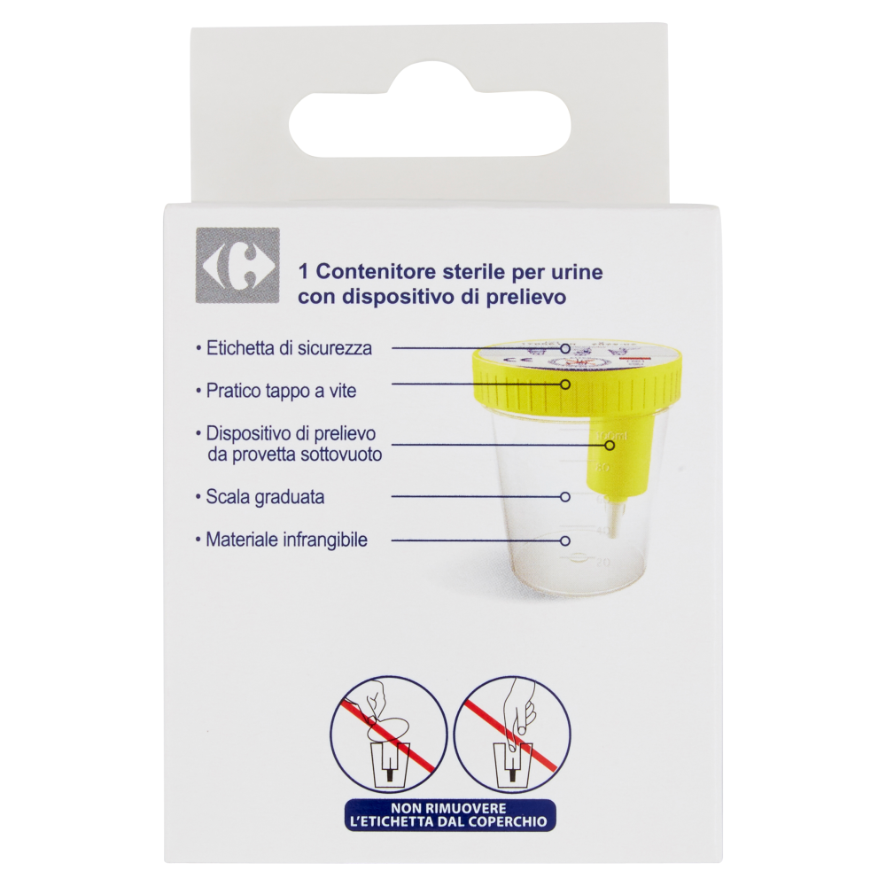 Carrefour Diagnostic Contenitore per urine Sterile