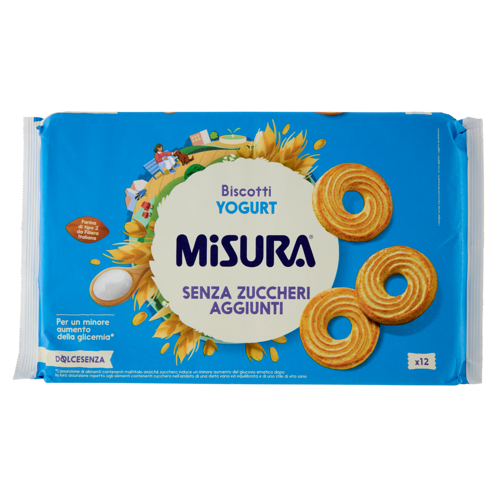 Misura Dolcesenza Biscotti Yogurt 400 g