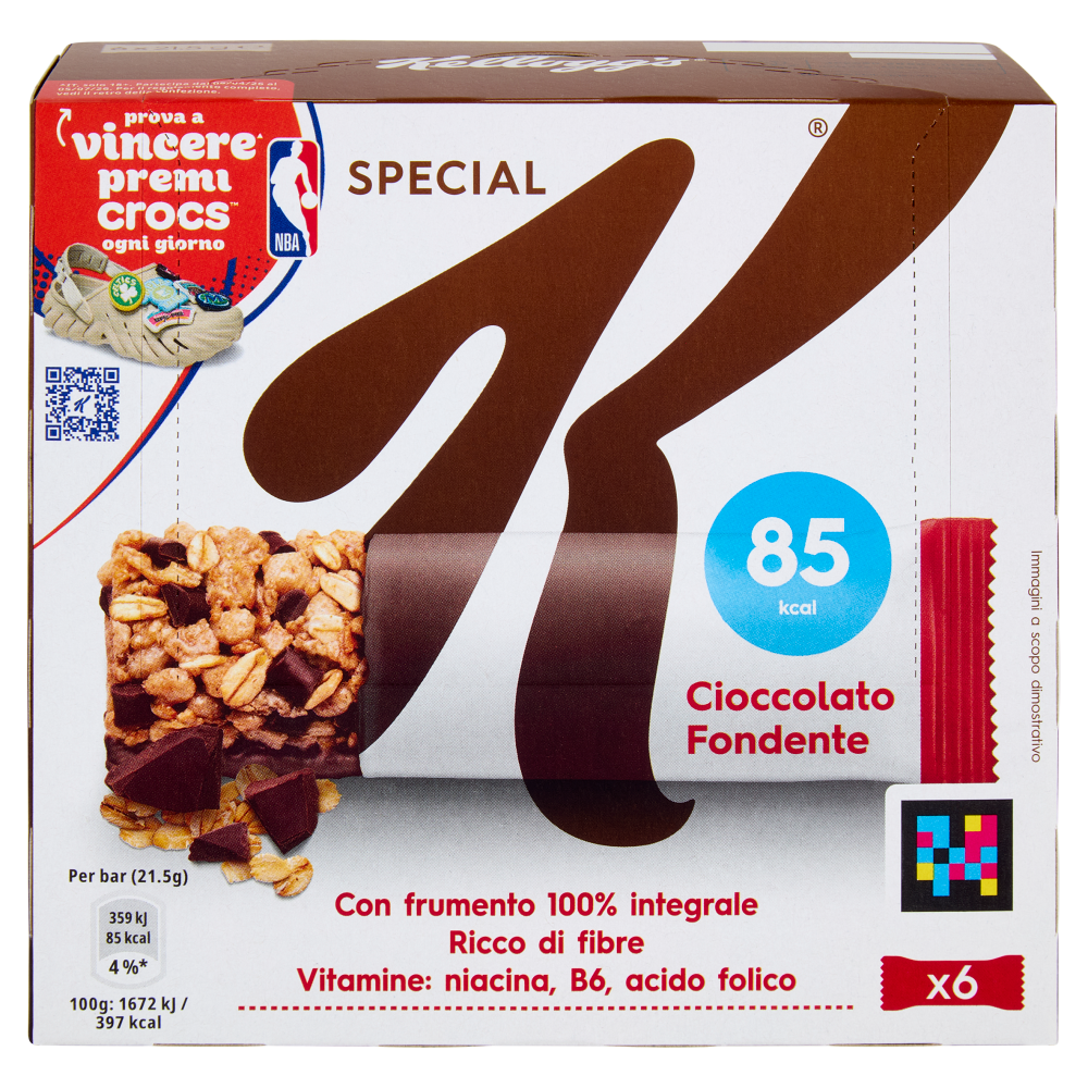 Kellogg's Special K Cioccolato Fondente 6 x 21,5 g