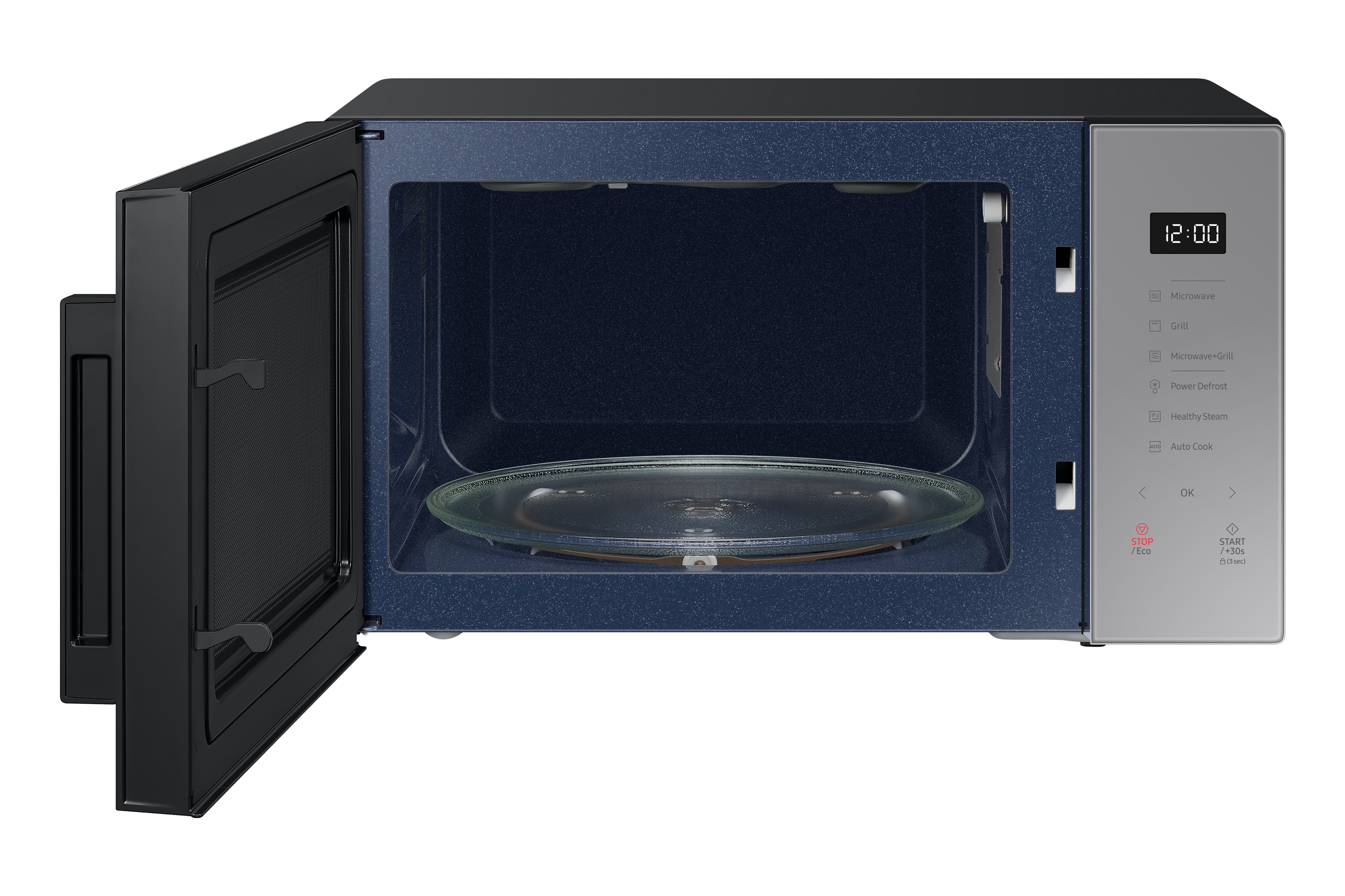 Samsung MG30T5018UG/ET forno a microonde Superficie piana Microonde  combinato 30 L 900 W Nero, Grigio | Carrefour