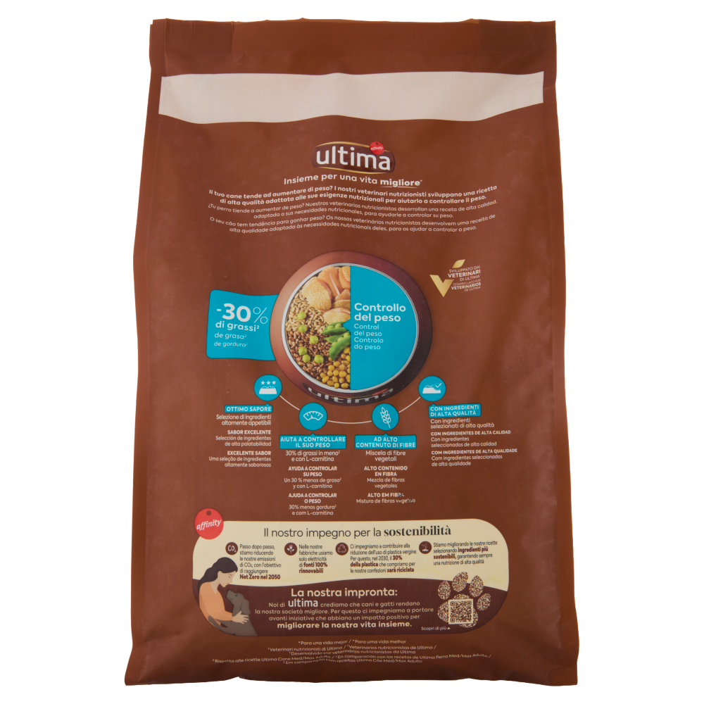 ultima Medium Maxi +10kg Light in Fat con Pollo 2,2 kg