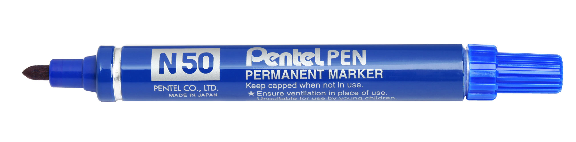 Pentel Pen N50 marcatore permanente blu 1 pz