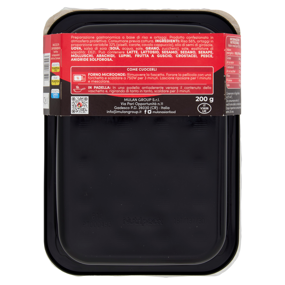 Mulan Riso saltato con verdure 200 g