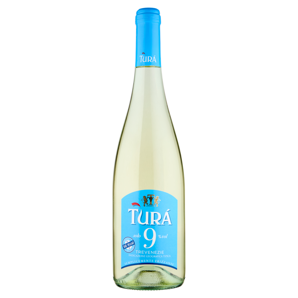 Turà 9 Bianco Trevenezie IGT Vino Frizzante 750 ml