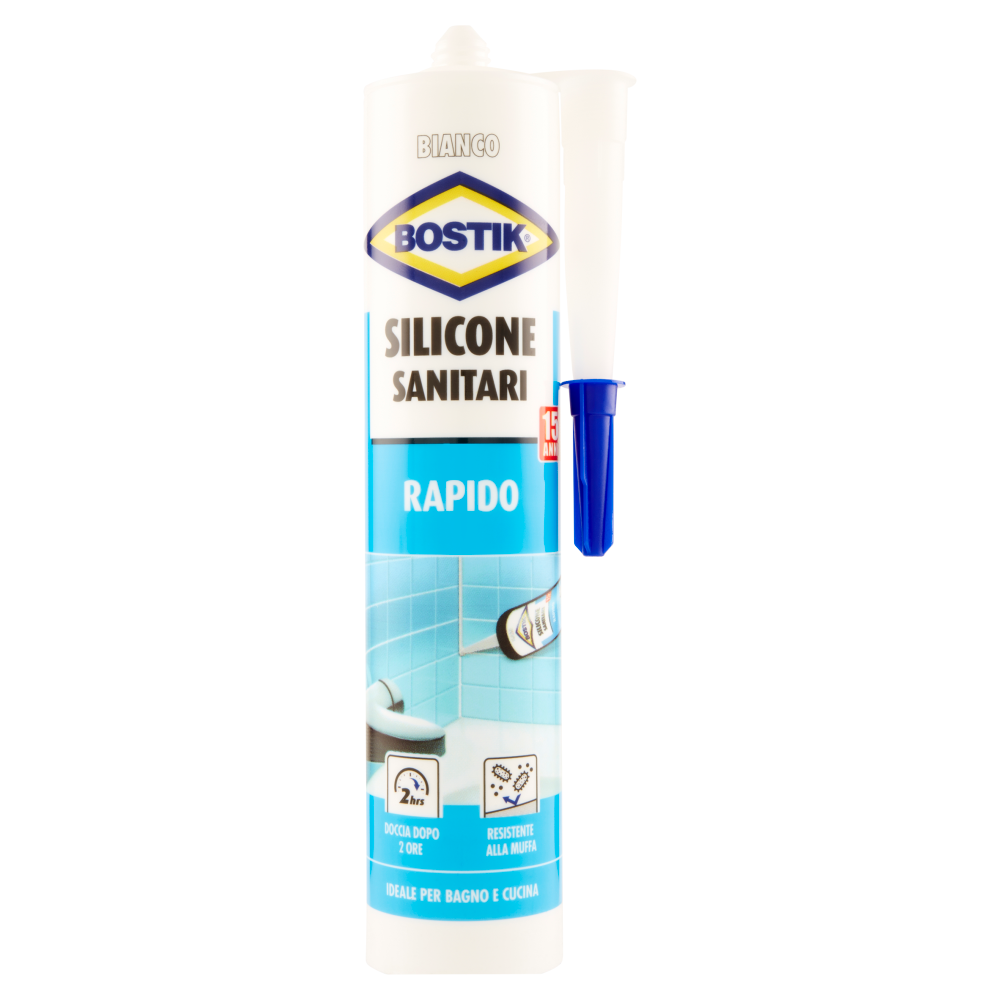 Bostik Silicone Sanitari Bianco 280 ml