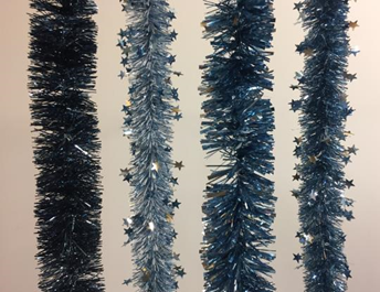 Valtpino Ghirlanda 2,5m Bco Azzurro Blu