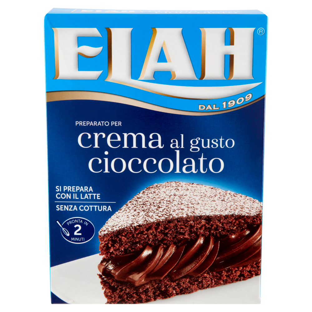 Elah Preparato per crema al gusto cioccolato 75 g