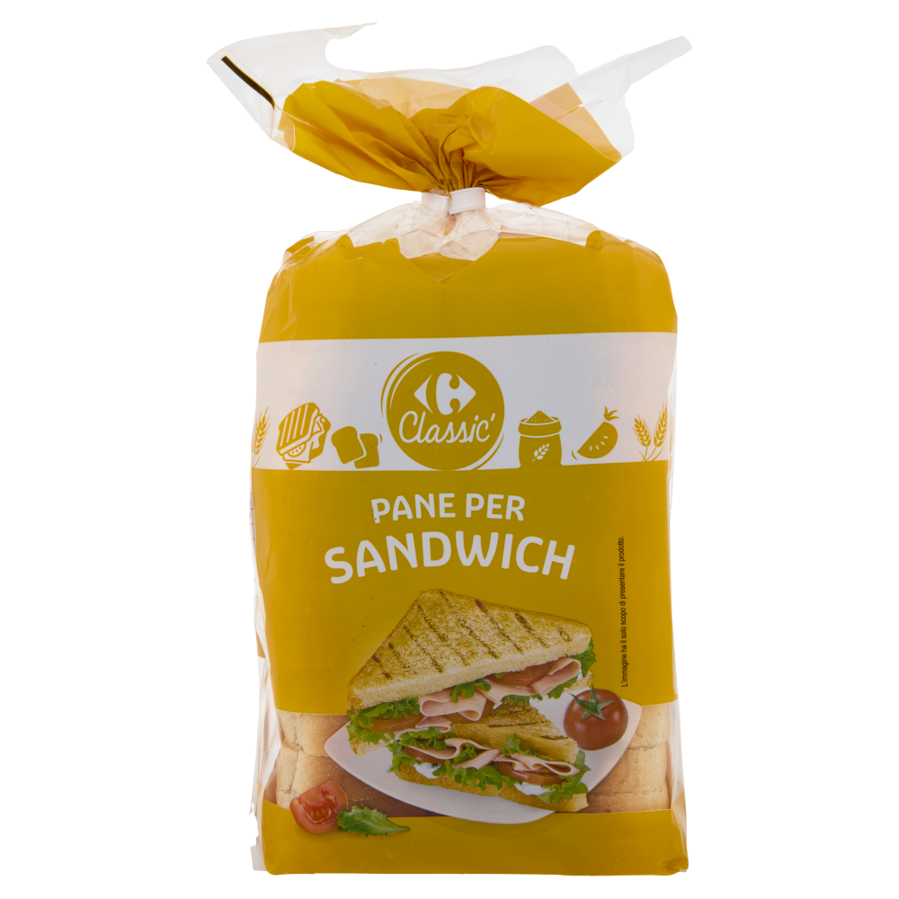 Carrefour Classic Pane per Sandwich 550 g