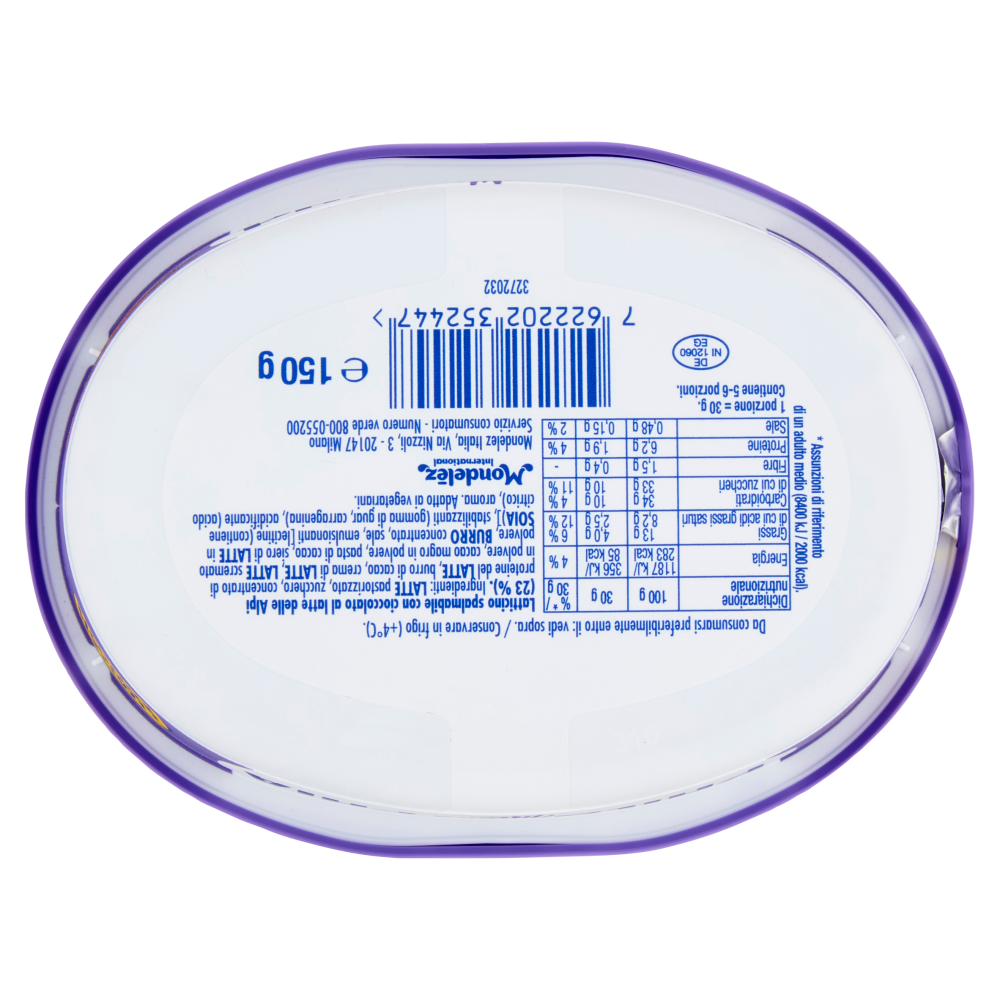 Philadelphia Milka latticino spalmabile con cioccolato al latte delle Alpi - 150g