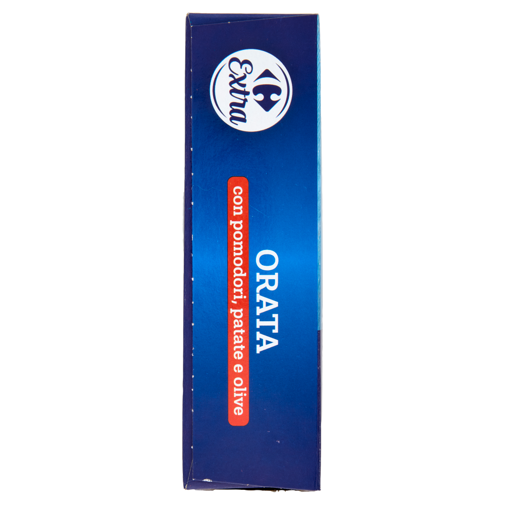 Carrefour Extra Orata con pomodori, patate e olive Surgelato 250 g