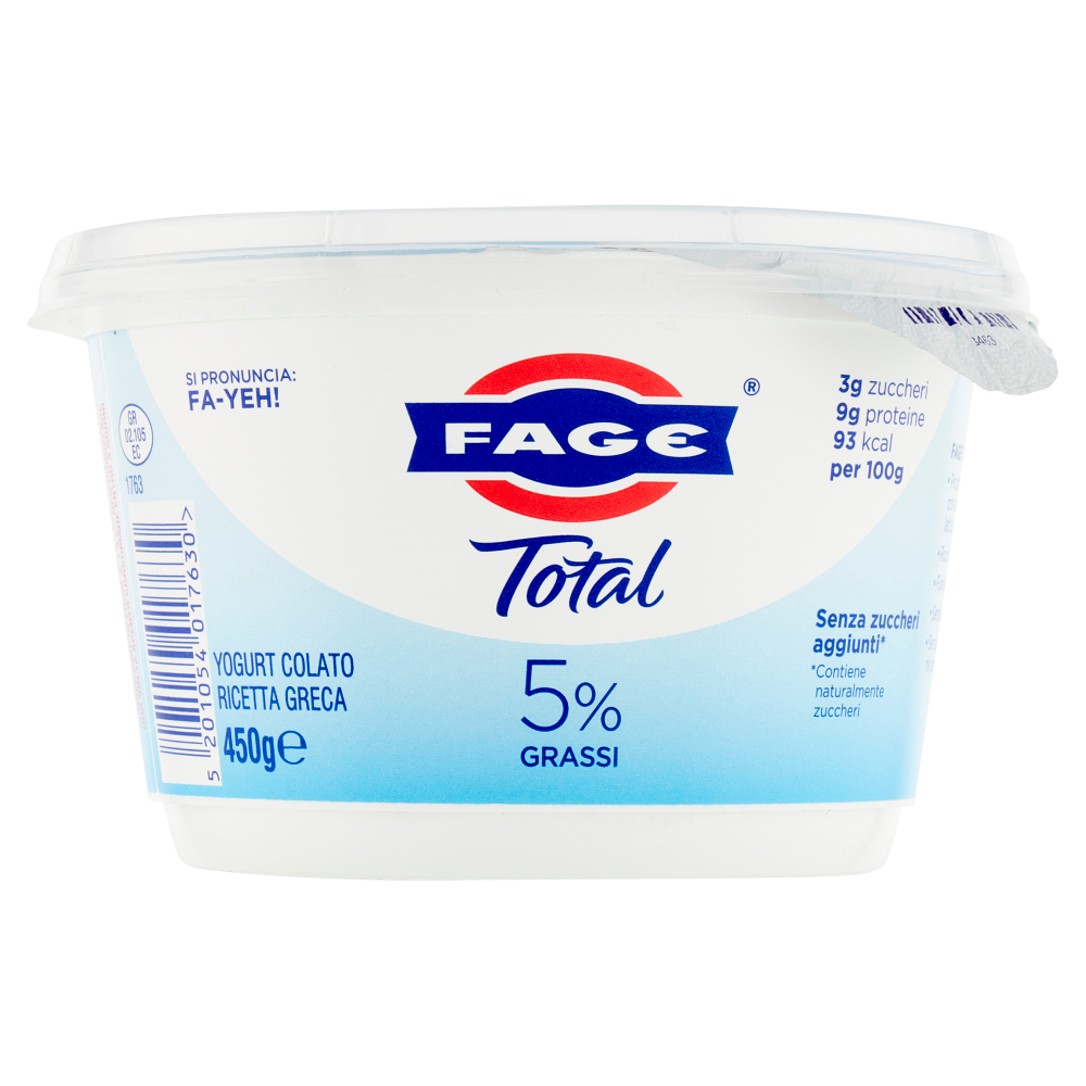 Fage Total 5% Grassi 450 g