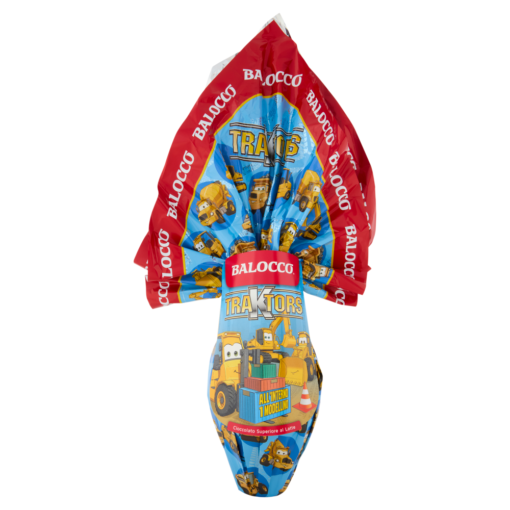 Balocco Uovo Cioccolato Superiore al Latte Traktors 220 g