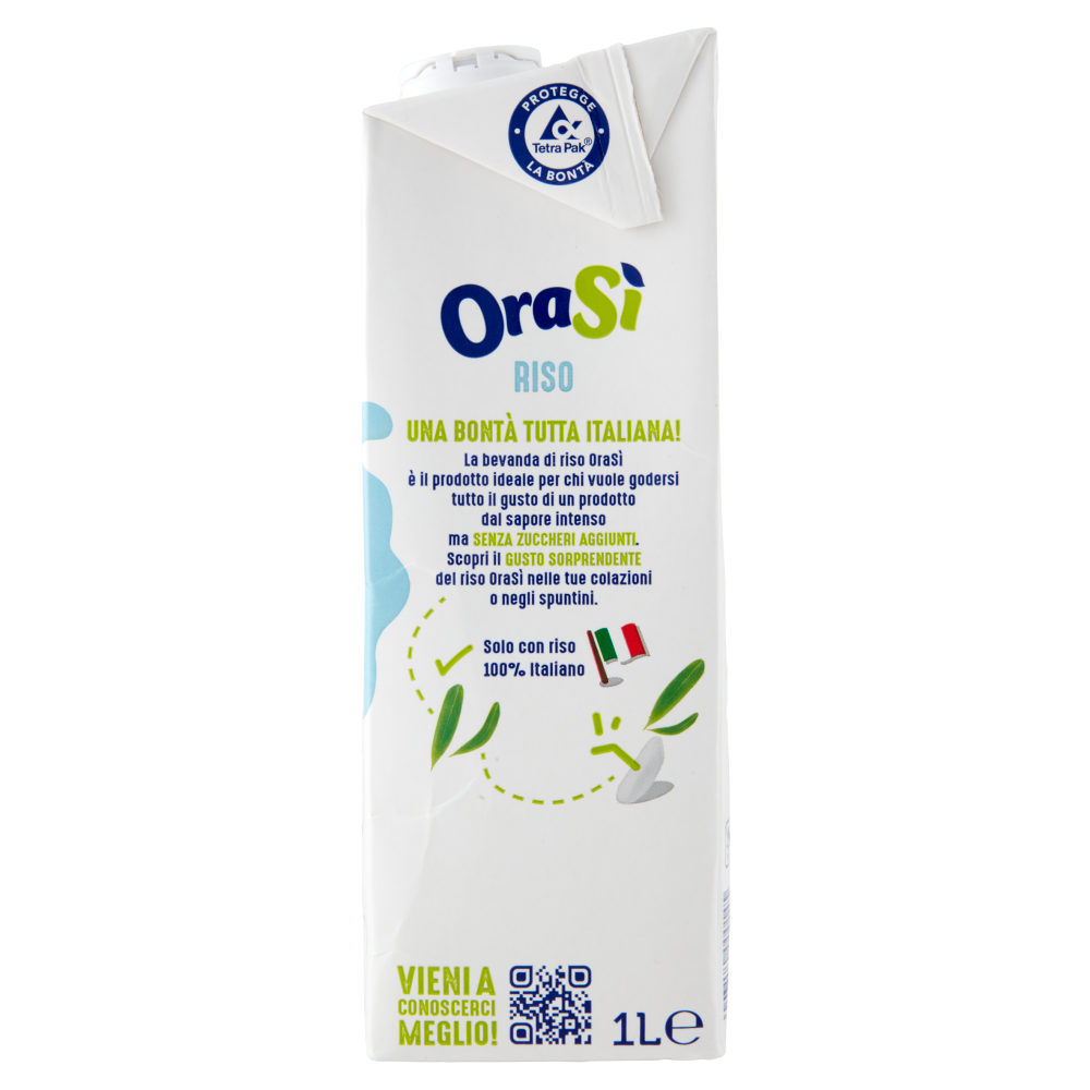OraSì Riso Senza Zuccheri Aggiunti* 1 L