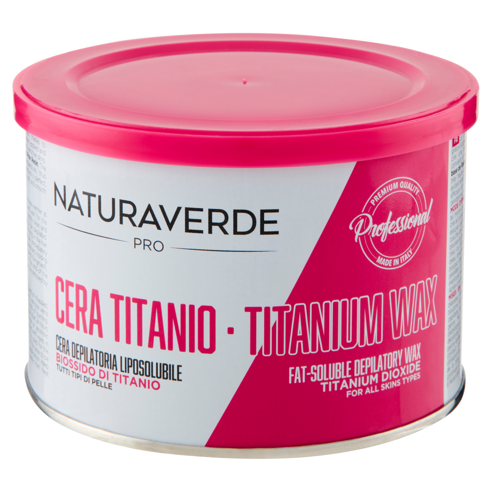 Naturaverde Pro Cera Titanio Cera Depilatoria Liposolubile 400 ml