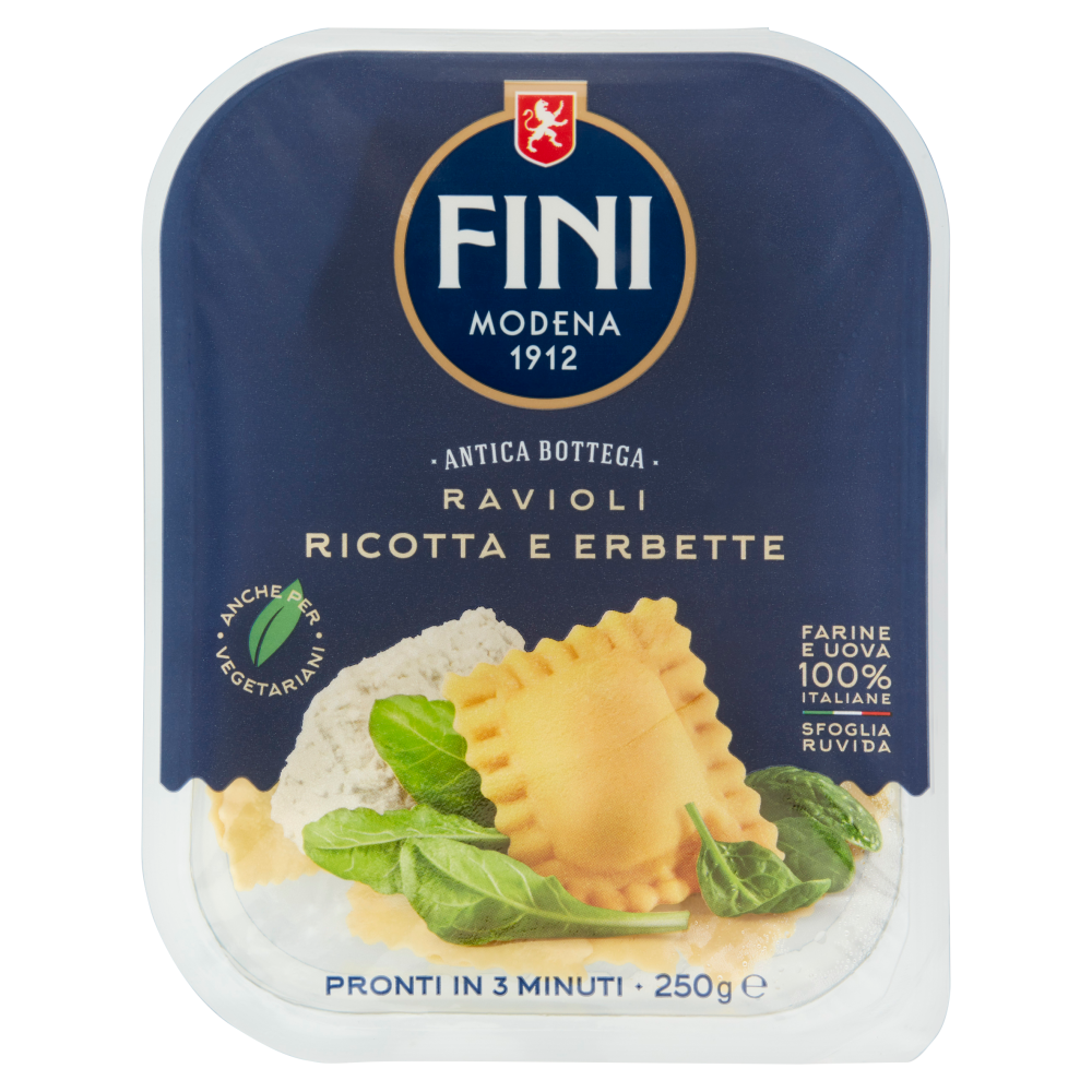 Fini Antica Bottega Ravioli Ricotta e Erbette 250 g