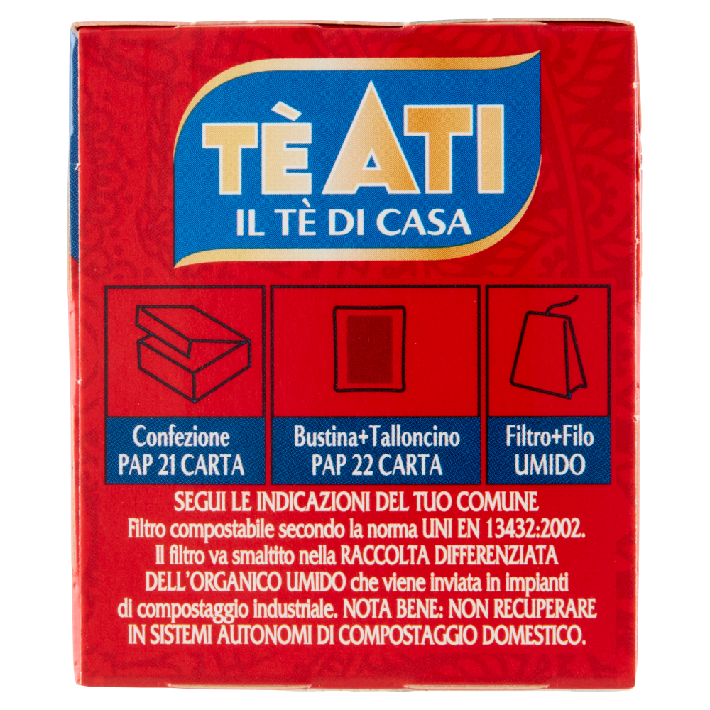 TèAti Deteinato Tè Nero 25 x 1,8 g