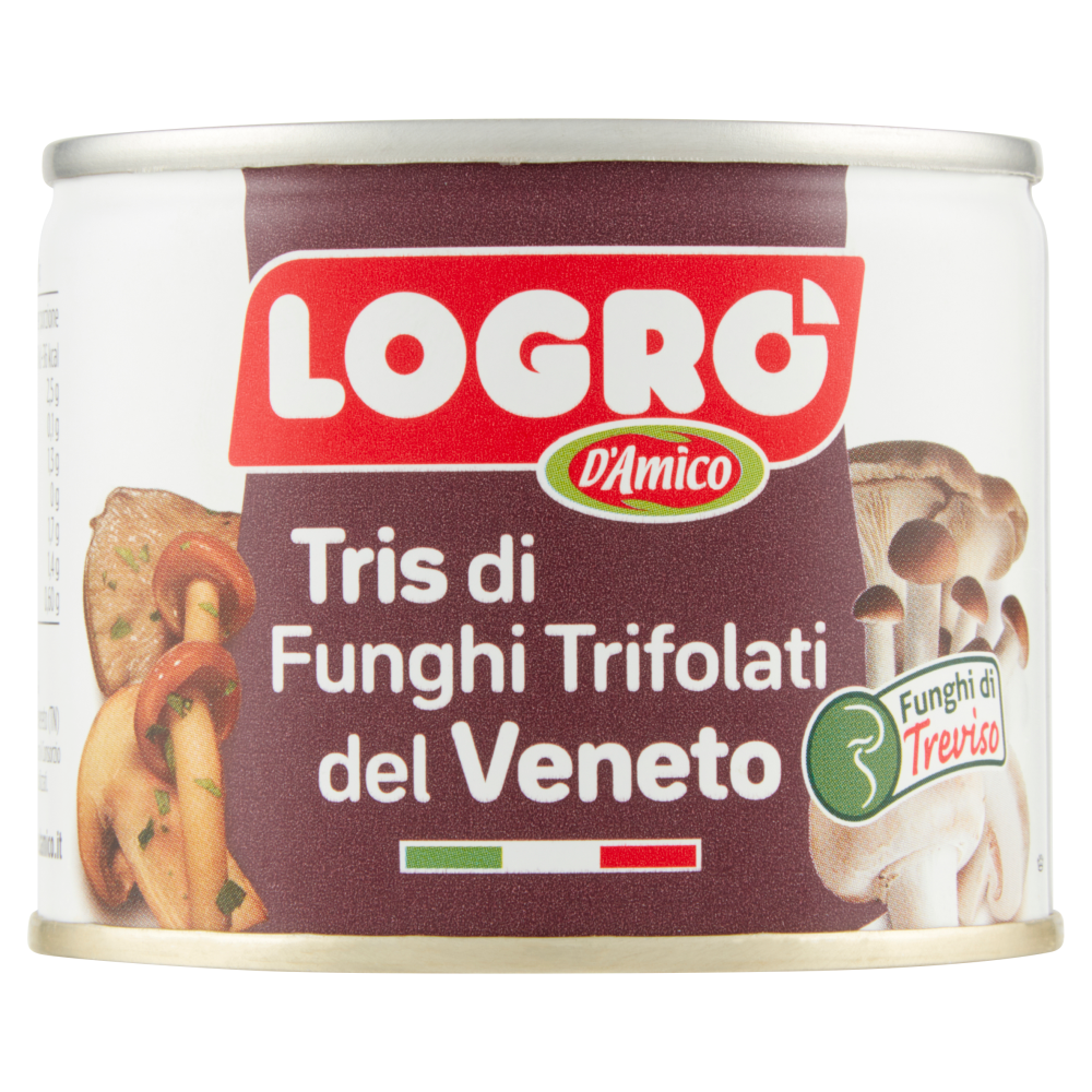 Logr&ograve; i Trifolati Tris di Funghi Trifolati del Veneto 180 g