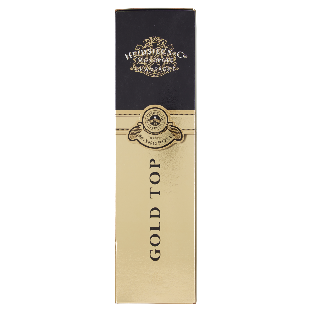 Heidsieck & Co Monopole Gold Top Champagne Brut 750 ml astuccio cartone