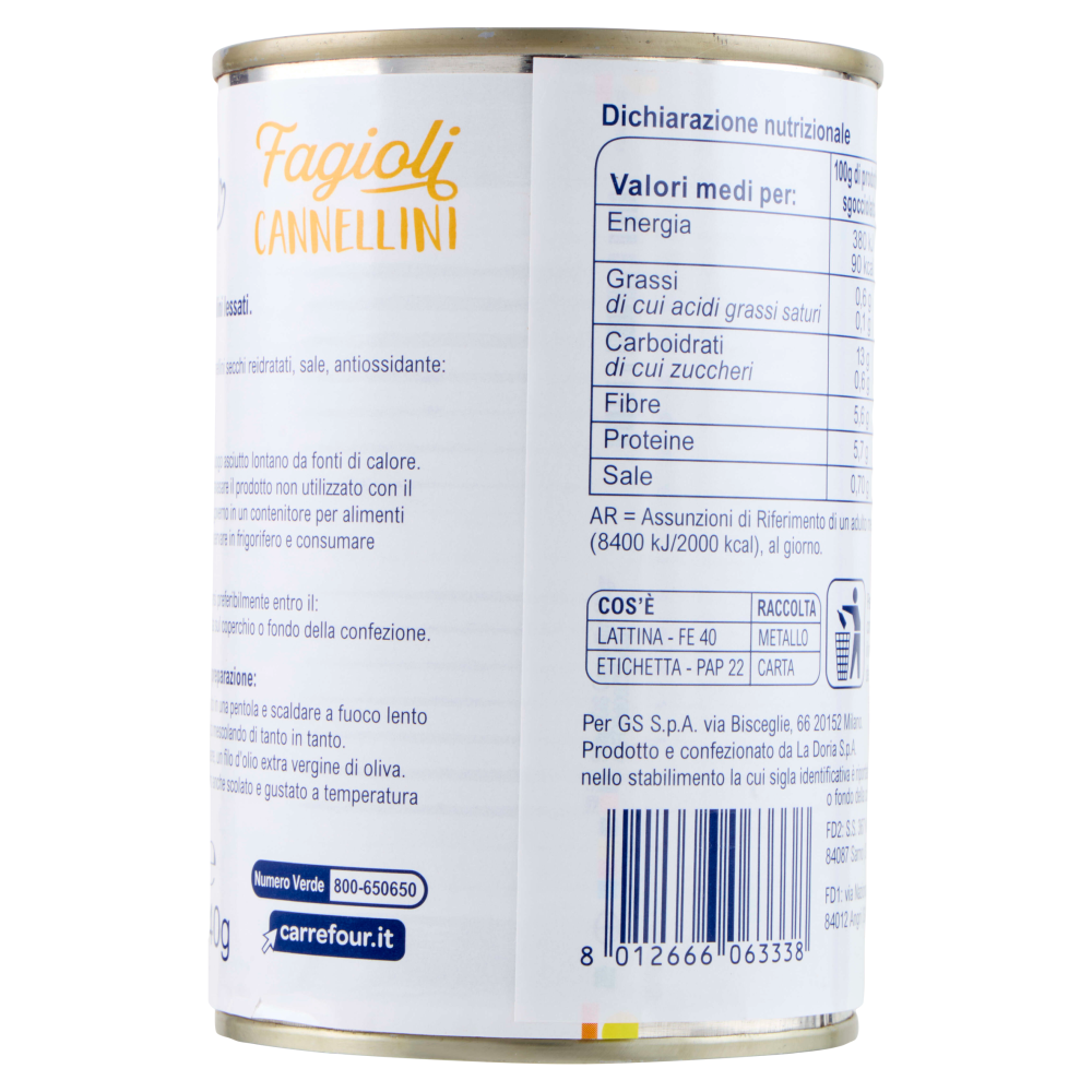 Simpl Fagioli Cannellini 400 g