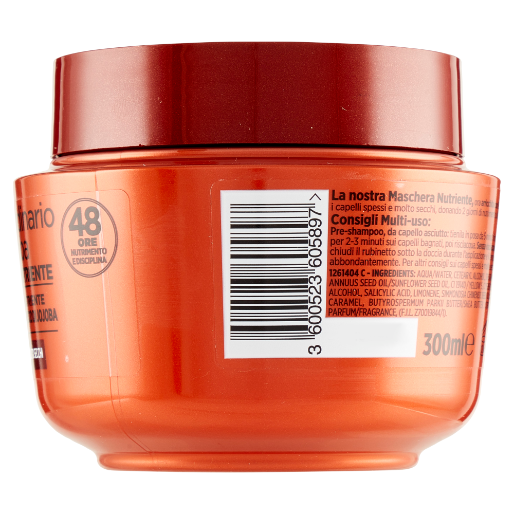 L'Oréal Paris Maschera Capelli Elvive Olio Straordinario, per Capelli Secchi o Spenti, 300 ml