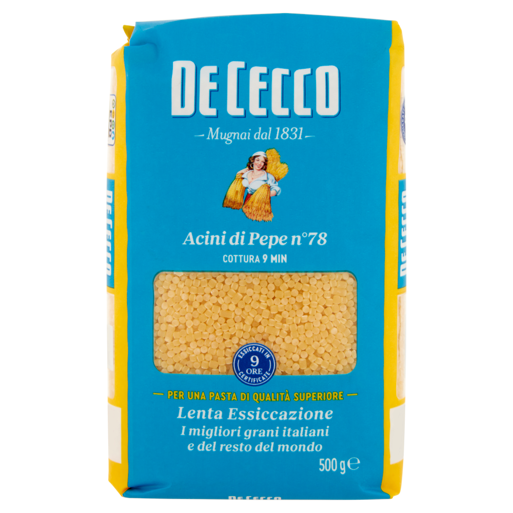 De Cecco Acini di Pepe n&deg;78 500 g