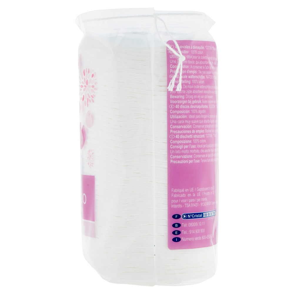 Carrefour Soft Maxi Duo 100% Cotton* 40 pz