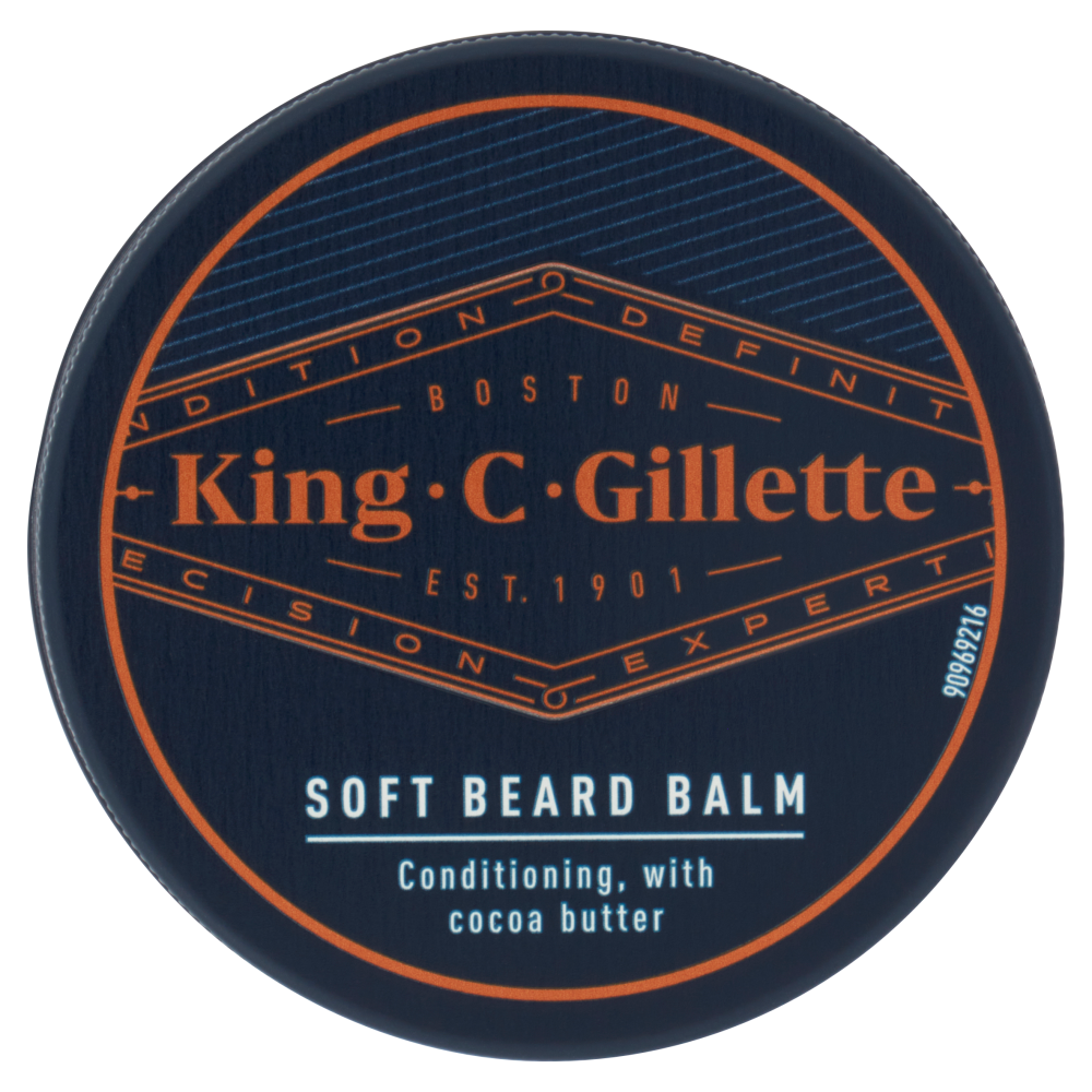 King C. Gillette Kit da Viaggio per la Cura Perfetta della Barba degli Uomini, Cofanetto Regalo Uomo, include Lavaggio Barba, Viso e Capelli 3in1 + Idratante + Balsamo 60 ml