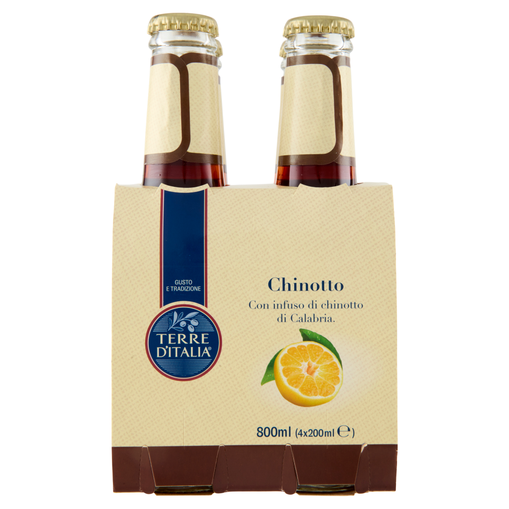 Terre d'Italia Chinotto 4 x 200 ml