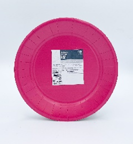 Le Nappage 24 Piatti in cartoncino diam 23cm Fucsia