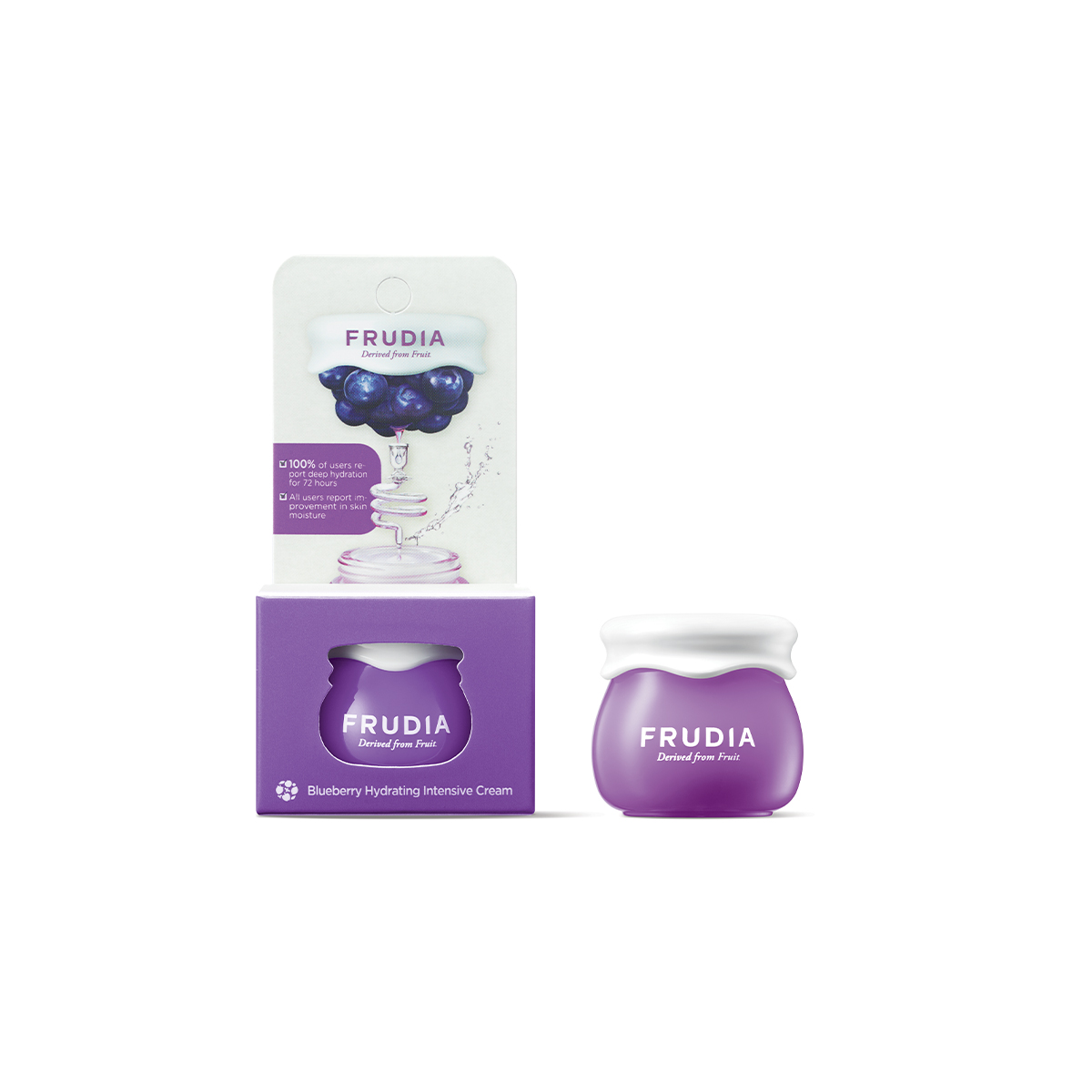 FRUDIA Blueberry Hydrating Intensive Cream – Mini Crema giorno e notte 10 ml