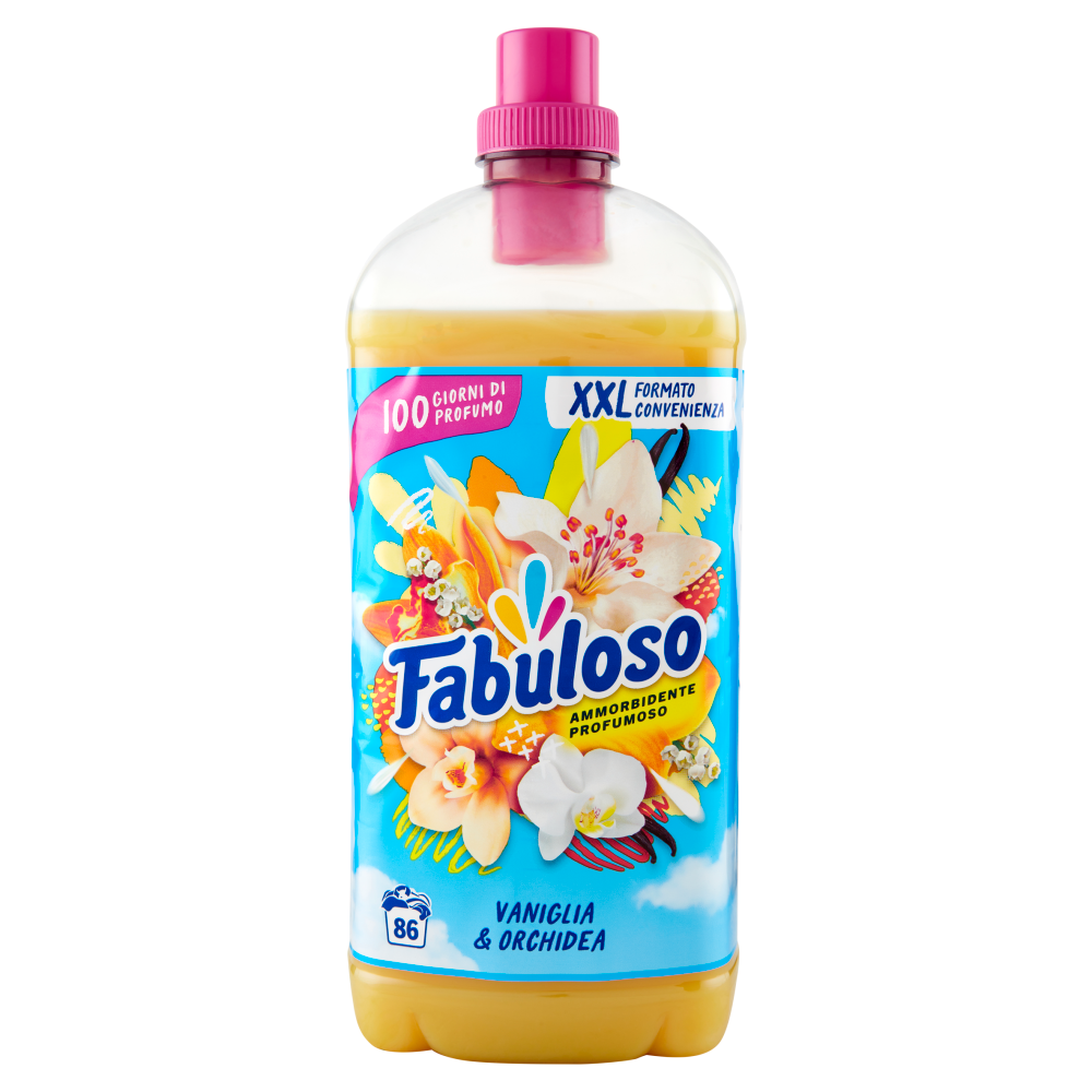 Fabuloso ammorbidente concentrato profumato Vaniglia 1,9 L