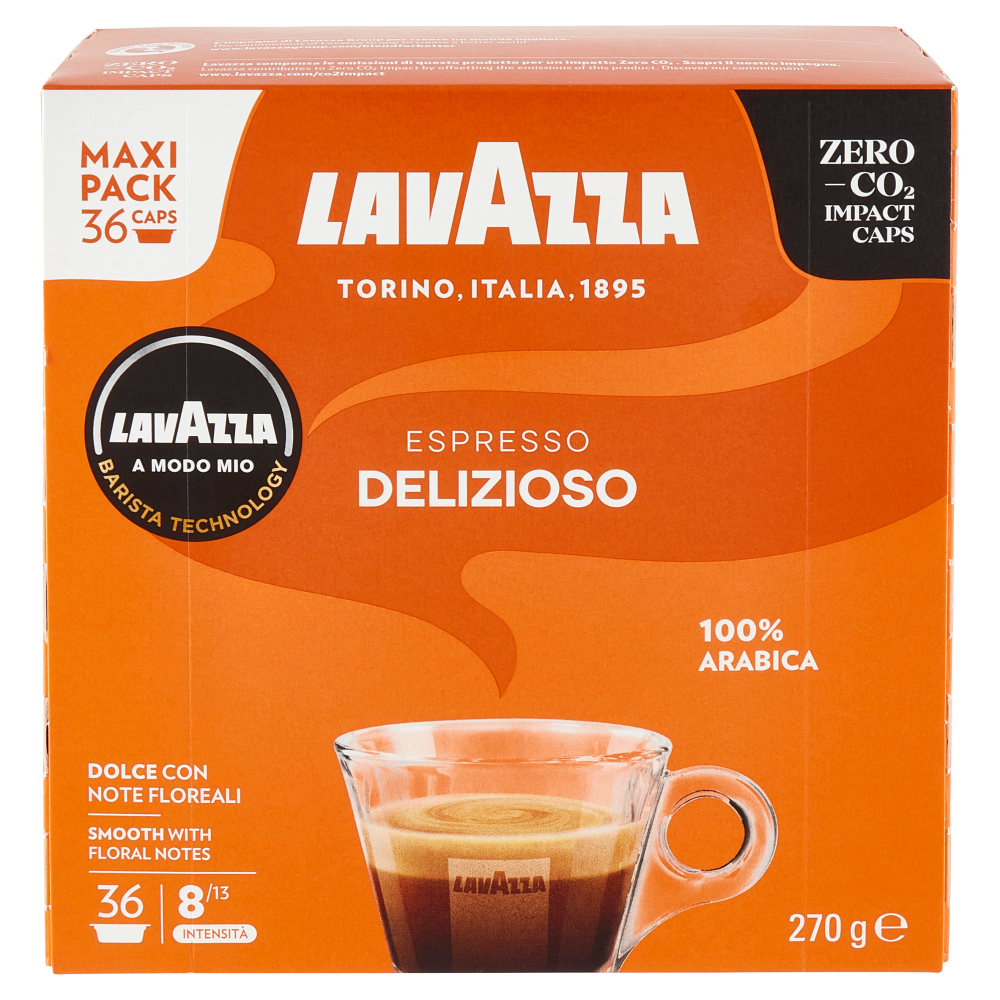 Lavazza A Modo Mio Espresso Delizioso 36 Capsule 270 g