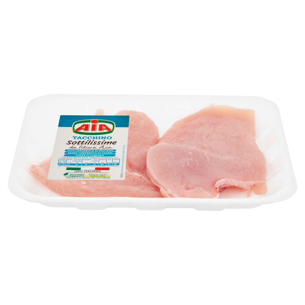 Aia Sottilissime di Fesa di Tacchino