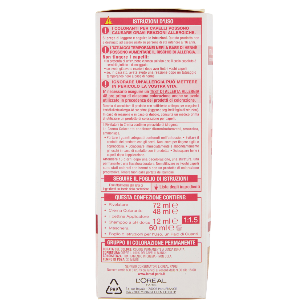 L'Or&eacute;al Paris Excellence Crema colorante triplo trattamento avanzato, 9 Biondo Chiarissimo