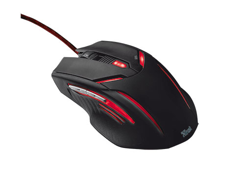 Trust GXT 152 mouse Gaming USB tipo A Ottico 2400 DPI