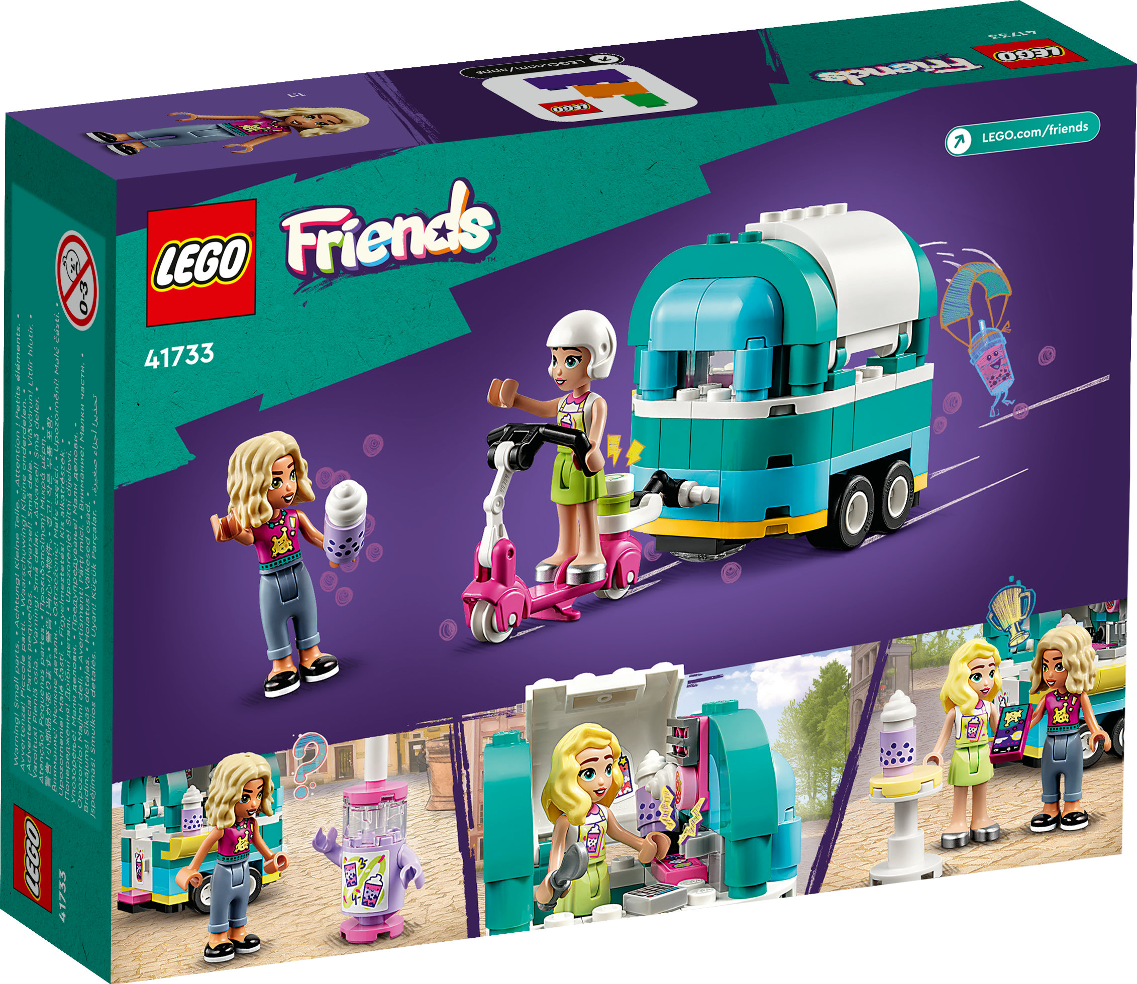 LEGO Friends Negozio mobile di Bubble Tea