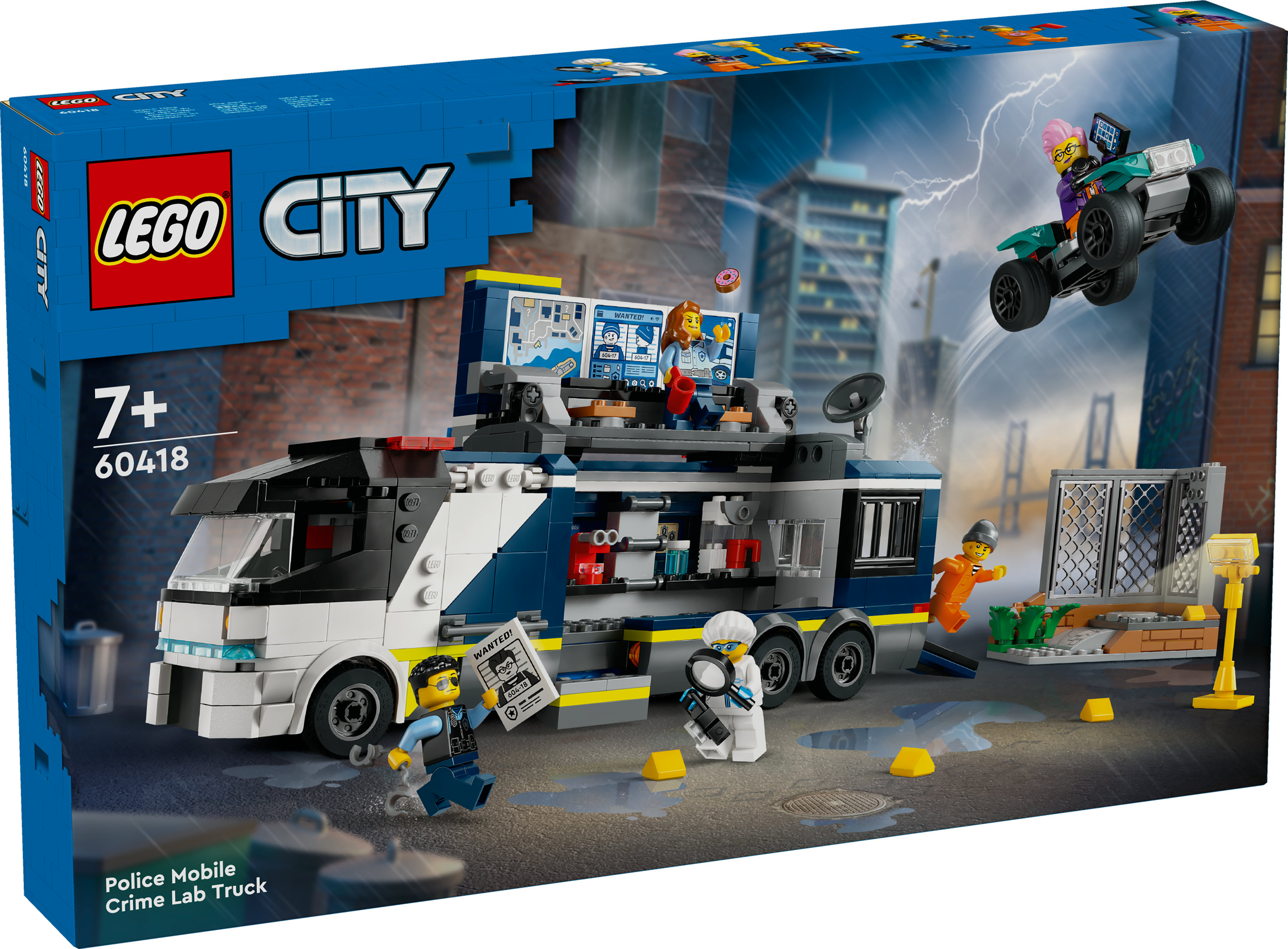 LEGO City Camion laboratorio mobile della polizia