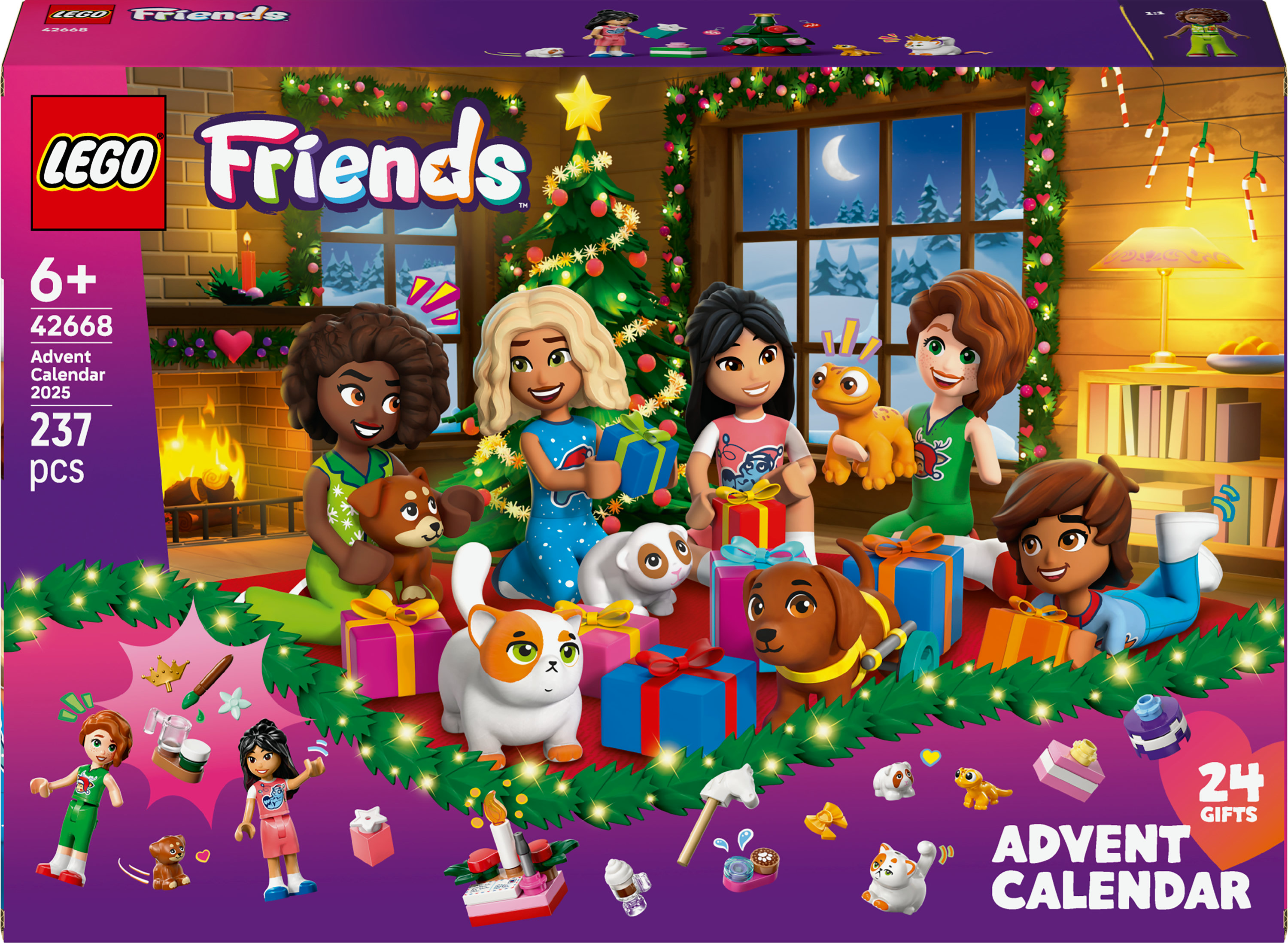 LEGO Friends Calendario dell&rsquo;Avvento 2024