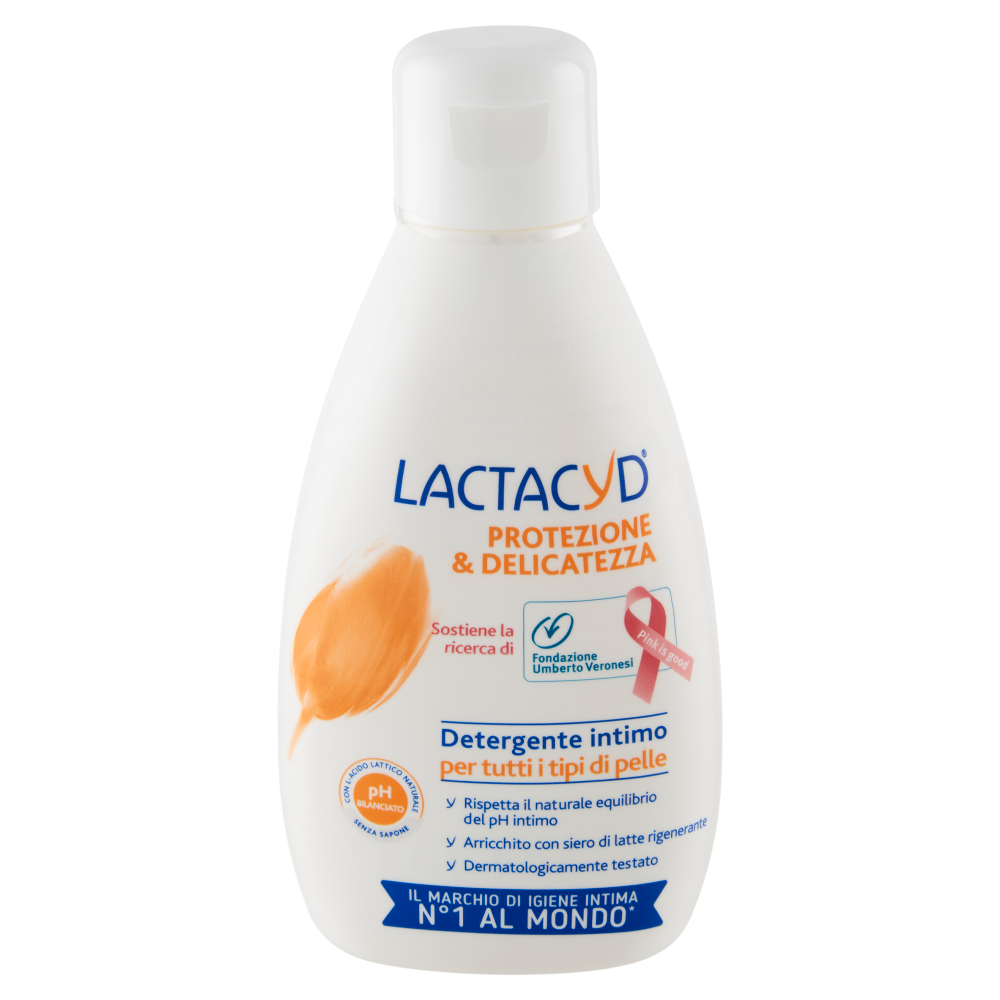 Lactacyd Protezione & Delicatezza Detergente intimo per tutti i tipi di pelle 200 ml