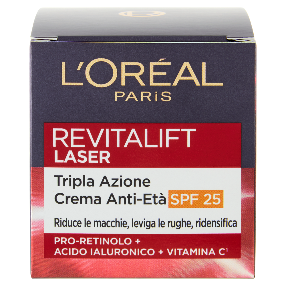 L'Or&eacute;al Paris Revitalift Laser Tripla Azione Crema Anti-Et&agrave; SPF 25 50 ml