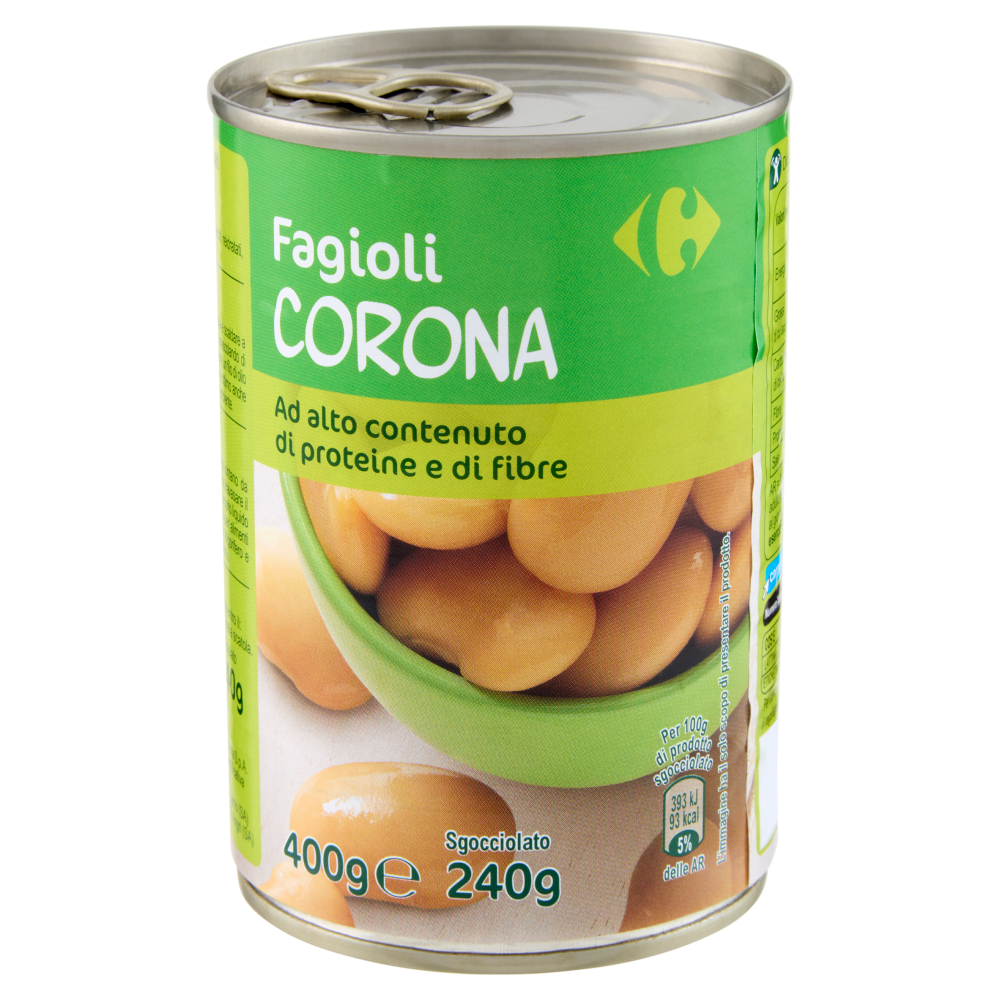 Carrefour Fagioli Corona 400 g