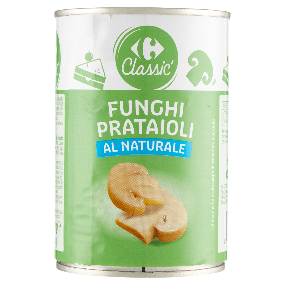 Carrefour Classic Funghi Prataioli al Naturale 400 g